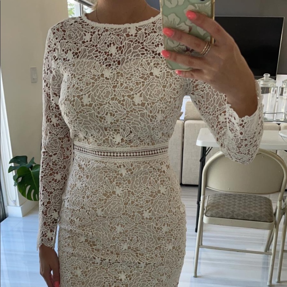White dress